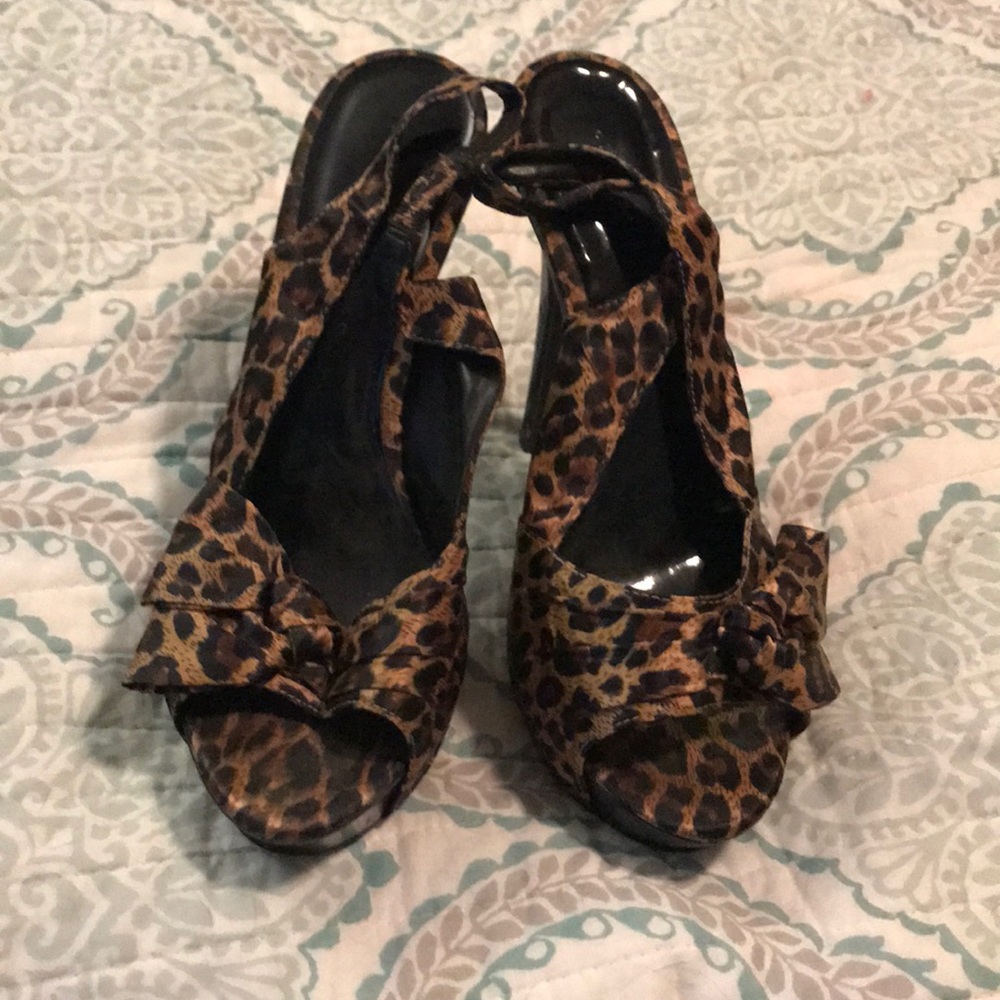 Cheetah heels